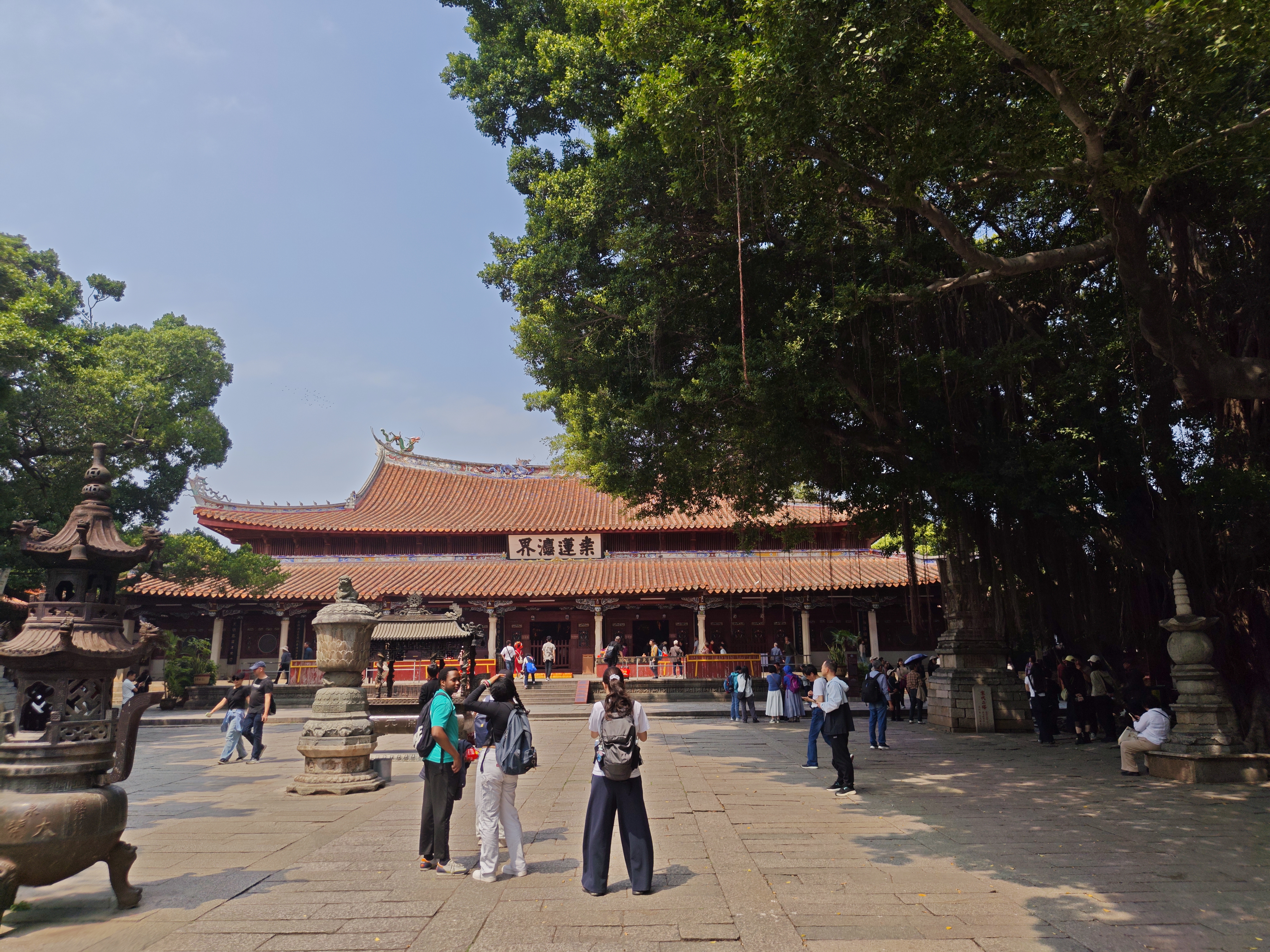 Kaiyuan Temple architectural detail